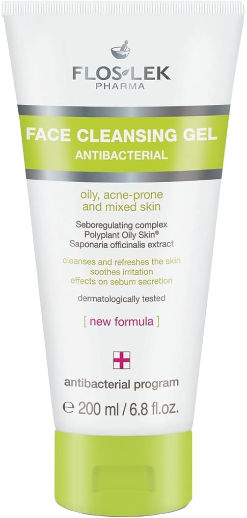 antibacterial face cleansing gel