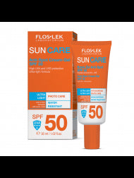 sun care anti spot cream gel spf 50